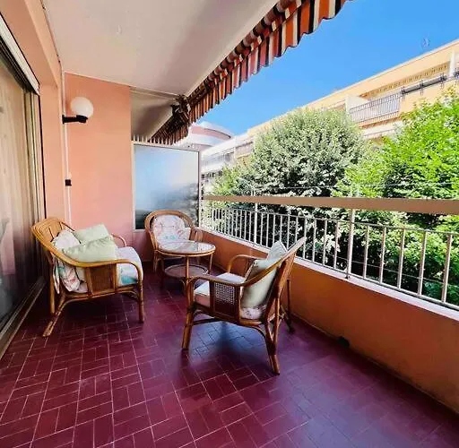 דירה L'eden : 4 Prs, Clim, Parking,300 M Des Plages אנטיב